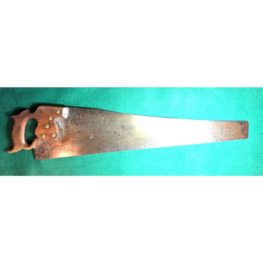 Antique Original H. Disston & Sons PHILADA. Saw. 1896-1917